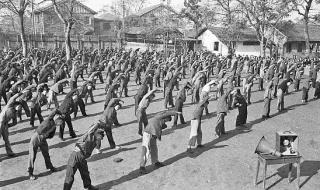 广播体操第八套开始