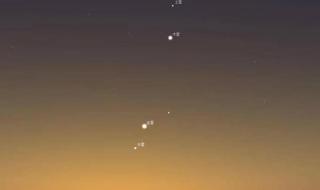 明朝五星连珠事件 五星连珠奇观要来了